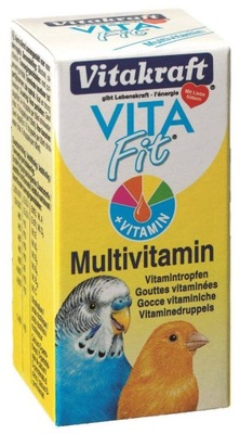 Vitakraft Multivitamin dla Ptaków Krople 10ml