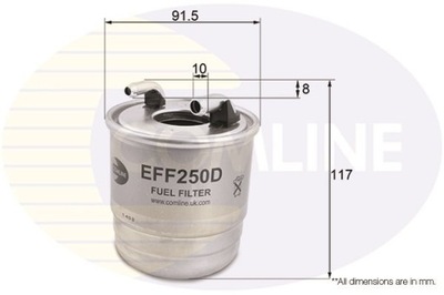 FILTRO COMBUSTIBLES COMLINE /DIESEL/ DB C 08-/E 09-/S 11-  