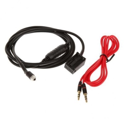 opakowanie żeńskie 3,5 mm kabel adaptera AUX CD do BMW Z4 E85 E53 E83 E39 10 sztuk