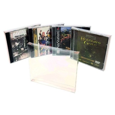 Protektor CD (Jewel case) Transparentny 10szt