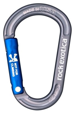 Karabinek rockX Accessory Carabiner (Light Gray)