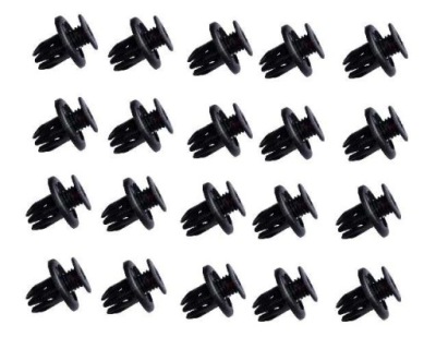 20x кліпси штифти 10mm підкрилок захист накладка поріг до mini cooper bmw x1 f48 фото №1