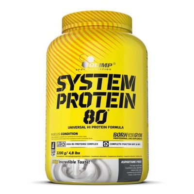 OLIMP SYSTEM PROTEIN 80% 2,2 kg Truskawka