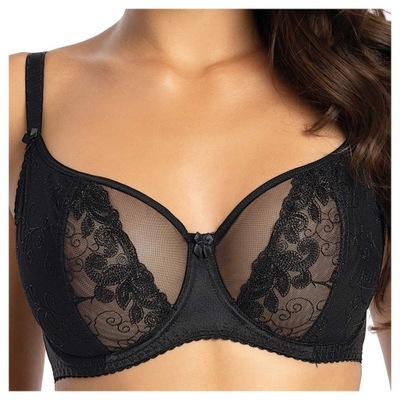 Gaia Biustonosz balkonetka soft Ada 1026 czarny 85D