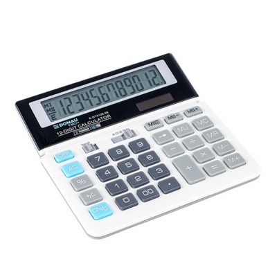 Kalkulator DONAU Tech K-DT4126-09 biały
