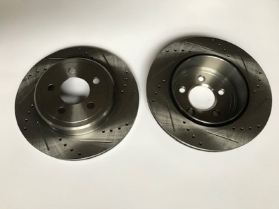 Гальмівні диски гальмівні задня dodge charger 2006-2012 фото №1