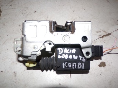 Замок правый перед дверь dacia logan i фото №1