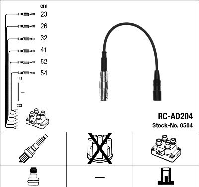 CABLES WYS.NAPIECIA KPL.  