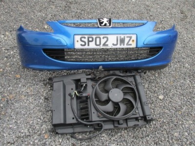 Бампер передний перед peugeot 307 фото №1