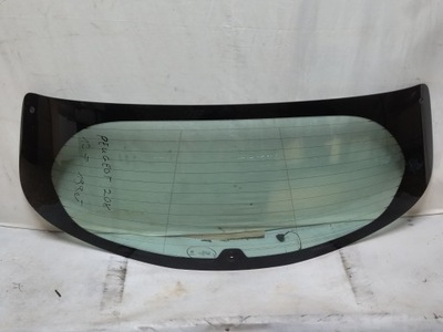 Стекло задняя peugeot 208 2012- - оригинал - фото №1