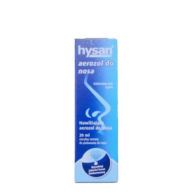 Hysan, aerozol do nosa, 20ml