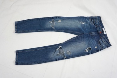 ZARA spodnie jeansy z dziurami r 34