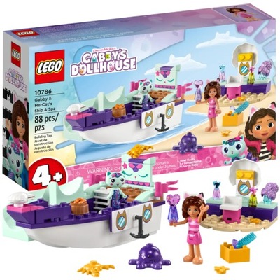 LEGO KOCI DOMEK GABI STATEK SPA GABI I SYRENKOTKI