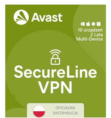 AVAST SecureLine VPN 10PC/24mc