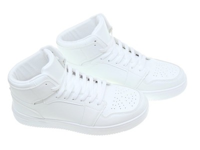 BUTY SPORTOWE ZA KOSTKĘ White r.40