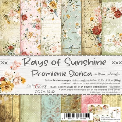 Rays Of Sunshine-Promienie Słońca-mały bloczek