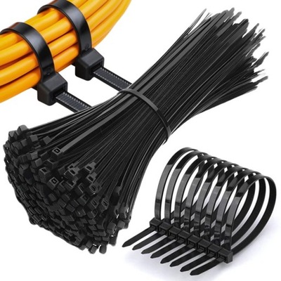 OZ2 OPASKI ZACISKOWE DE CABLES POTENTE TRYTYTKI TRYTKI JUEGO 100 PIEZAS 2,5X200 MM  