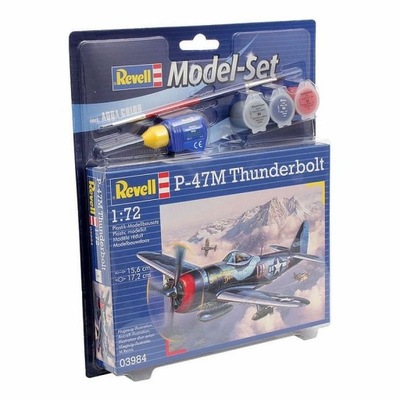 Model do sklejania P-47 Thunderbolt + farby Revell
