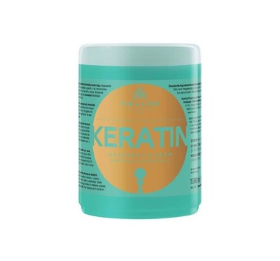Kallos Cosmetics Keratin Maska do włosów 1000ml (W) (P2)