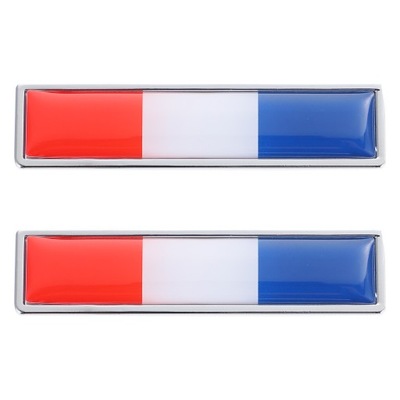 NAKLEJKA SAMOCHODOWA METALOWA Z NARODOWĄ 2