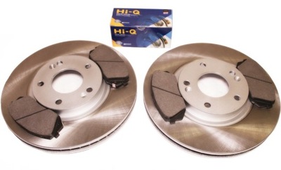 Гальмівні диски гальмівні колодки гальмівні перед hyundai sonata i40 ix35 kia sportage soul фото №1