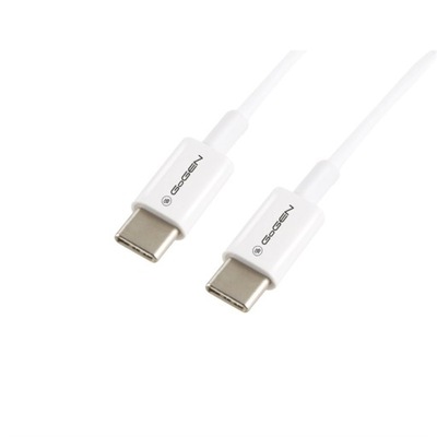 Kabel USB-C / USB-C 60W 1m biały GoGEN USBCC100MM03