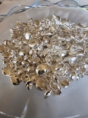 Srebro granulat srebrny 99,99% 1g