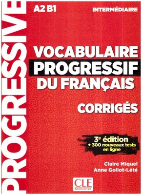 Vocabulaire Progressif du Francais Intermediaire A2 B1 Książka+CD 3e editio