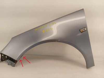 Крыло левый передний opel insignia a 08-13 z163 фото №1