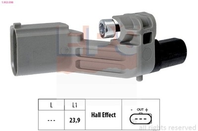 SENSOR POSICIÓN DE EJE CIGÜEÑAL VW GOLF 1,6TDI 09- 1-953-598  