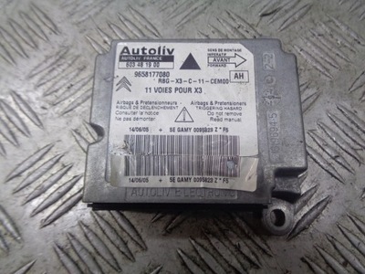 Модуль подушка безпеки citroen c5 9658177080 фото №1