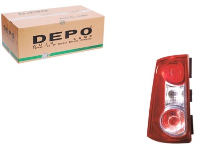 Лампа задняя комбинированная dacia logan p21 5w py21w 07- фото №1