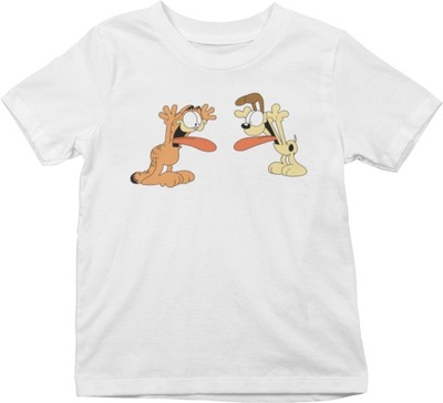 Koszulka T-Shirt BAWEŁNA M - GARFIELD I ODIE