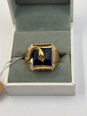 ZŁOTY SYGNET PR 585 18G ROZ.24