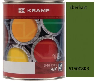 KRAMP - LAKIER DO EBERHART, 615008KR, ЗЕЛЁНЫЙ 1 L