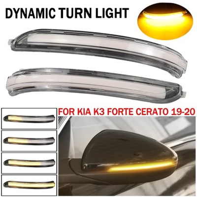 PARA KIA K3 FORTE CERATO 2019 2020 LUZ DIRECCIONAL DIODO LUMINOSO LED FLOTANTE LUZ DIRECCIONAL AMARRILLO  