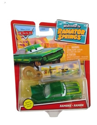 Mattel Disney Cars Auta - Ramone Ramon + zawieszka