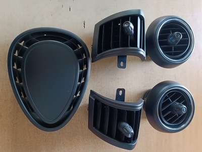 Mini f55 f56 f57 решётки обдув хром фото №1