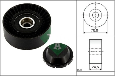 INA ROLLO PROPULSOR CORREA DE CUÑA DODGE JOURNEY SUZUKI GRAND VITARA  