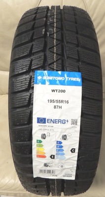 2X ШИНЫ ZIMOWE195/55R16 87H SUMITOMO WT200 FR