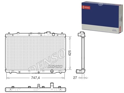 РАДИАТОР ДВИГАТЕЛЯ ВОДЫ HONDA CR-V IV 1.6D 10.13- DENSO