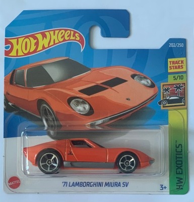 HOT WHEELS ’71 LAMBORGHINI MIURA SV