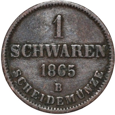Oldenburg 1 szwaren 1865