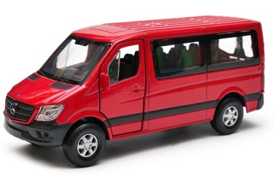 Mercedes-Sprinter Traveliner 1:34 - 39 WELLY czerw