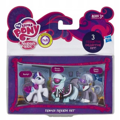 Hasbro MY LITTLE PONY A2033 3 MINI KUCYKI