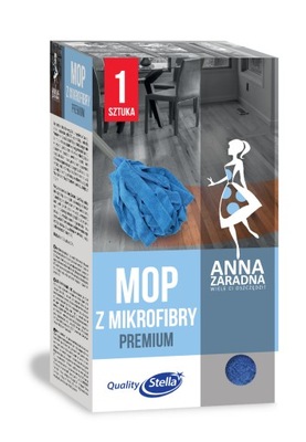 Mop z mikrofibry do podłóg wkład ANNA ZARADNA