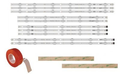 PODŚWIETLENIE LISTWY LED LG 60UJ6300 60UJ6050