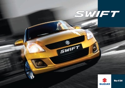 Suzuki Swift prospekt model 2014 polski