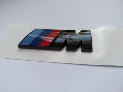 BMW M-POWER ЭМБЛЕМА NA КРЫЛО BLACK PIANO 2SZT! фото