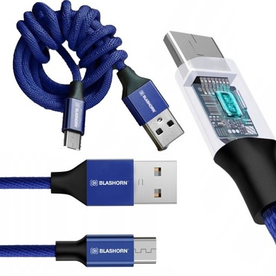 KABEL USB-A Micro SZYBKIE Ładowanie ORYGINALNY MOC